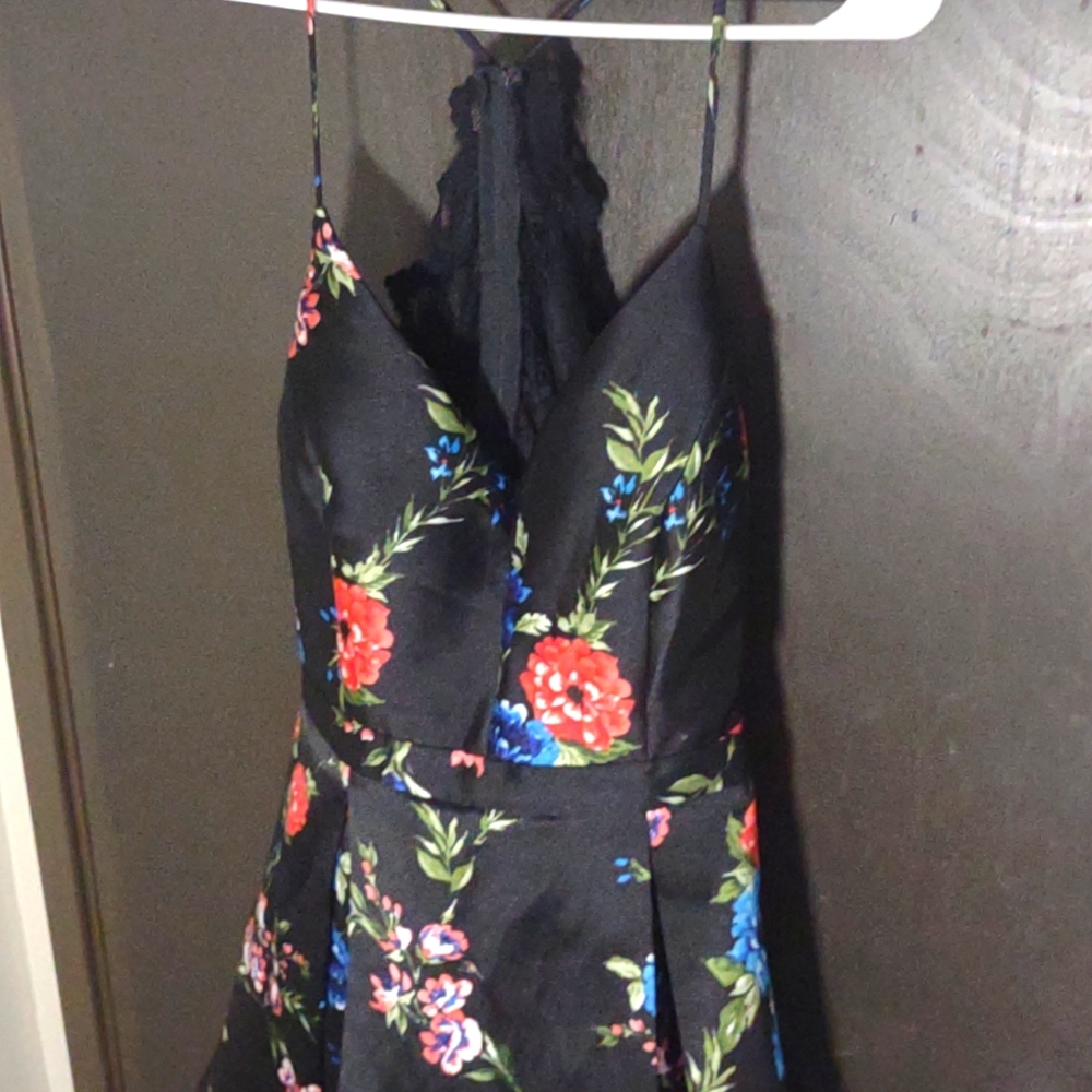 Floral formal dress